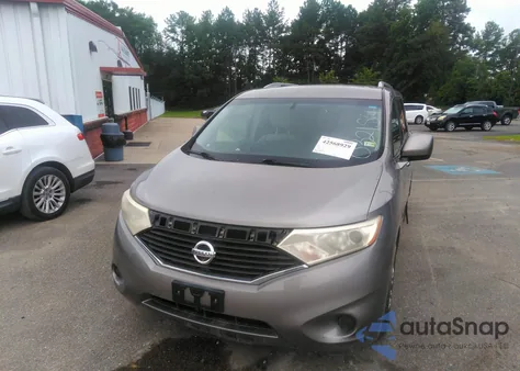 2012 Nissan Quest S z USA, uszkodzony, nr VIN JN8AE2KP9C9032154